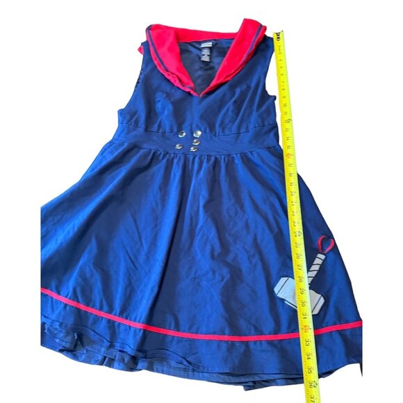 THOR SAILOR DRESS Hot MARVEL Her Universe Junior Plus Size 26 Womens Costume |V1 - Picture 7 of 7